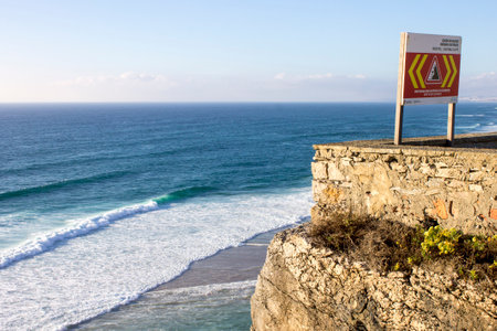 Seaside town in the municipality of Sintra, Portugalの写真素材