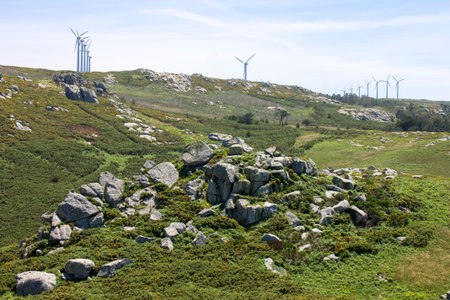 Malpica, Spain. Punta Nariga, a scenic headland in the Costa da Morte (Death Coast) in Galicia