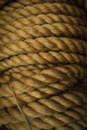 Detail of rope used at CÃ­rio de NazarÃ©, the largest Marian procession in the world, which happens every October in BelÃ©m, ParÃ¡, Amazon, Brazil.の写真素材