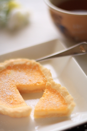 Macau cuisine, egg tart の写真素材