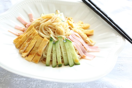 Chinese cuisine, summer cold noodlesの写真素材