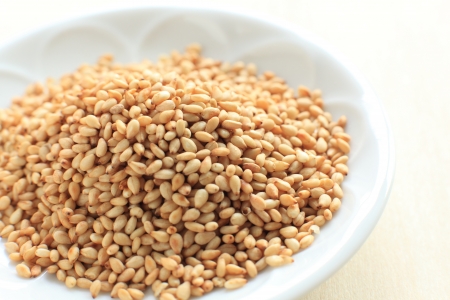 Close up of sesame seedの写真素材