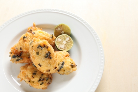 brazilian rice croquette の写真素材