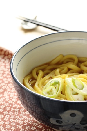Japanese cuisine, curry Udon Noodlesの写真素材