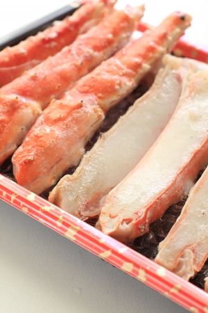 Japanese food, boiled zuwaikani for winter food imageの写真素材