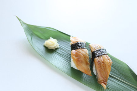 Japanese food, Anago sushiの写真素材