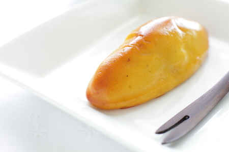 Japanese confectionery, baked sweet potatoの写真素材