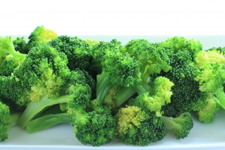 Boiled broccoliの写真素材