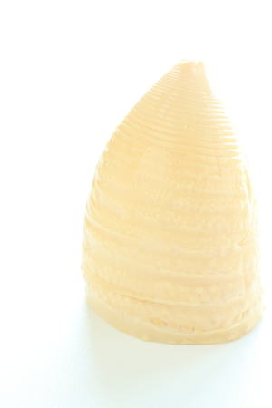 boiled bamboo shootsの写真素材