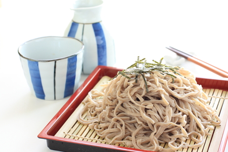 Japanese food, Soba noodlesの写真素材