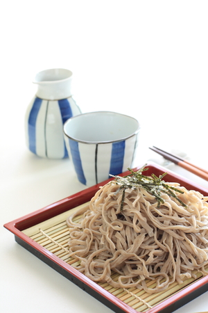 Japanese food, Soba noodlesの写真素材