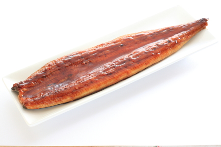 Japanese food, grilled eelの写真素材