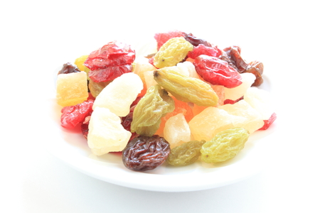 close up of dried fruitの写真素材