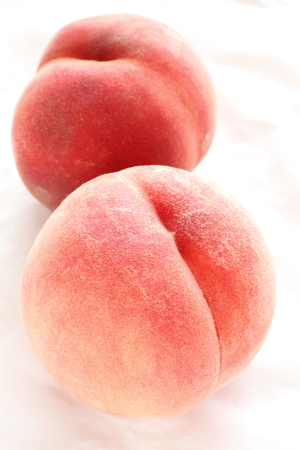 freshness japanese peachの写真素材