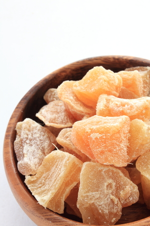 dried ginger for healthy snack food imageの写真素材