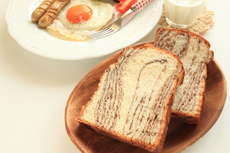 chocolate breadの写真素材