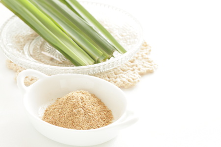 lemon glass powderの写真素材