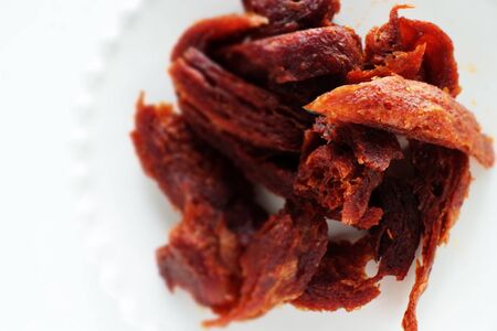 Taiwanese food, spicy snack for asian snackの写真素材