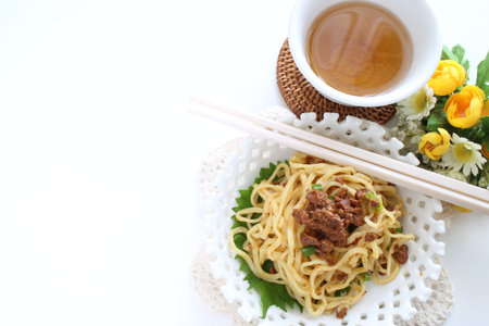 Taiwanese spicy beef and ramen noodles