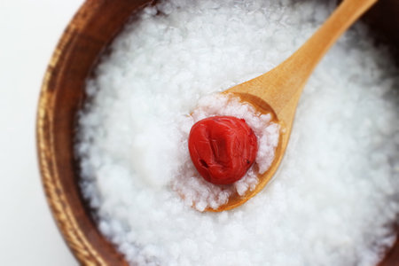 Japanese food, uscan and healthy rice congee in bowl