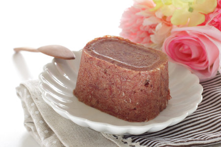 canned food, corned beef on dish for food ingredient