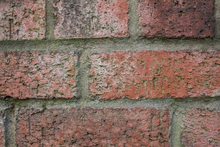 Aging Brick Wallの写真素材