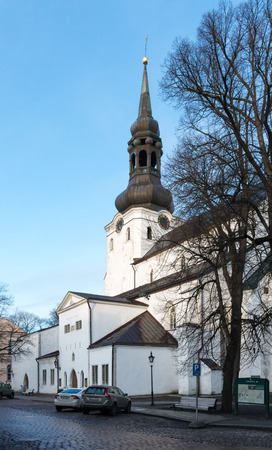 St Mary's Cathedral (Estonian: Toomkirik), also known as Dome Church, medieval Cathedral located in Toompea Hill in Tallinn, capital of Estonia.のeditorial素材