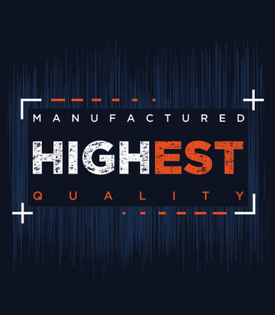 Highest manufactured quality waves vector t-shirtのイラスト素材