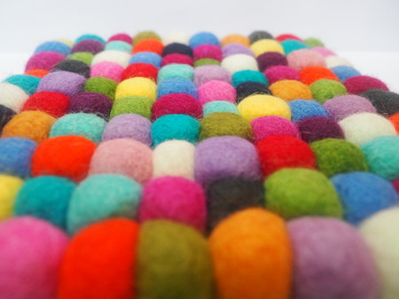 Bright patchwork with many colorsの写真素材