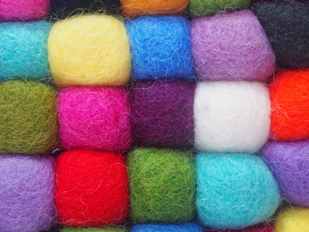 Bright patchwork with colors