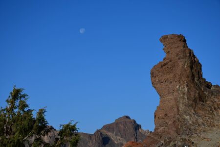 El Teide and Las Ca?adasの写真素材