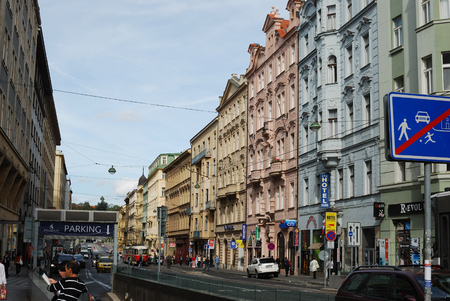 Strolling through the streets of Pragueのeditorial素材