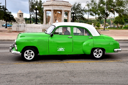 beautiful and colorful streets of Havana, 500th anniversary of the foundation of the cityのeditorial素材