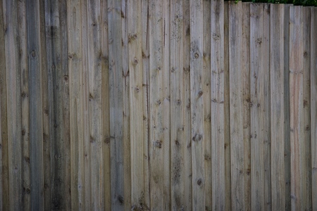 Wood Panel Fencingの写真素材