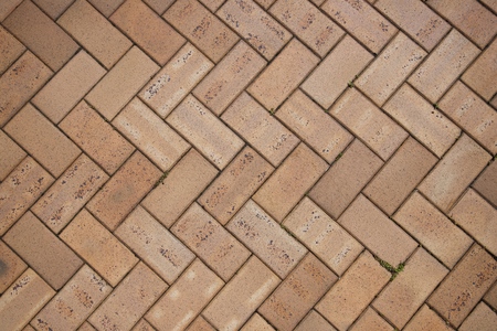 Paver Brick Drivewayの写真素材