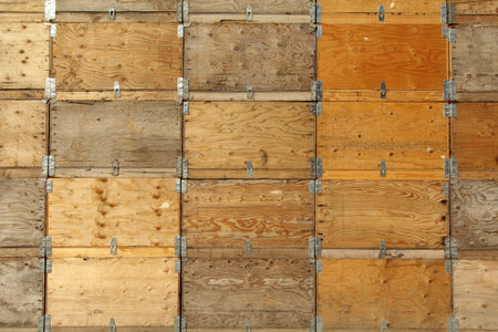 Apple Bins in Yakima, Washington