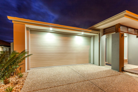 A sleek garage lookの写真素材