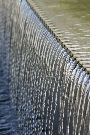 A nice abstract/conceptual shot of a fountain. Shallow depth of field effect. の写真素材
