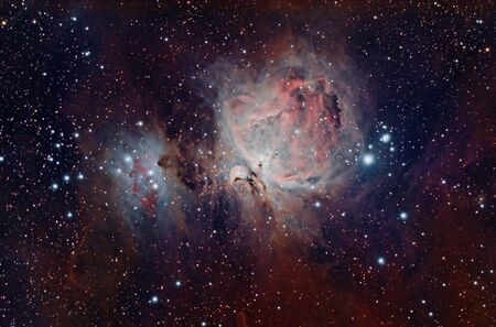 Orion nebula HDRの写真素材