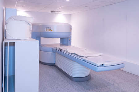 hospital radiology room. radiology equipment, mammography, densitometer, magnetic resonance and computerized axial tomography.の写真素材
