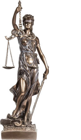 Symbol of justice. Vector illustration.の写真素材