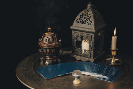 future teller mystery night.の写真素材