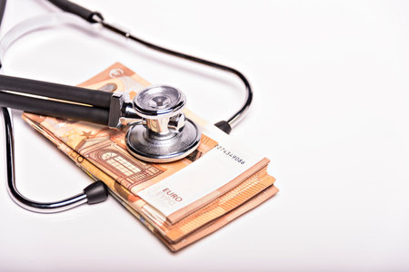 Private medicine business concept. Payment for medical services.の写真素材