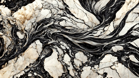 White marble texture abstract background pattern with high resolution.の写真素材
