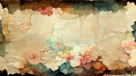 Abstract Hand painted Watercolor Colorful wet on white paper. texture for creative wallpaper or design art workの写真素材