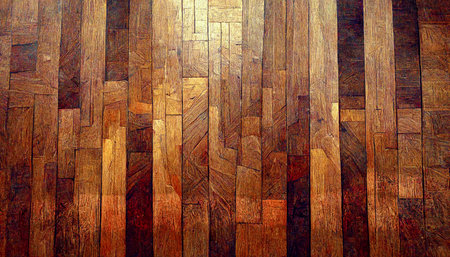 Dark orange brown rustic aged wooden testure background.の写真素材