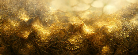 glitter lights grunge background, gold glitter defocused abstract Twinkly Lights Background.の写真素材