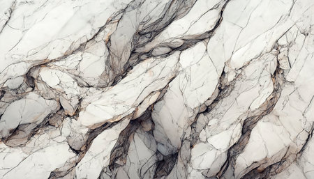 White marble texture background pattern with high resolution.の写真素材
