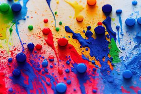 acrilyc background abstract texture.の写真素材