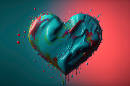 Multicolored abstract shell shape as a background.の素材